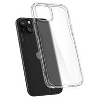 15 ultra - Spigen Ultra Hybrid Matte dėklas skirtas Apple iPhone 15 Plus, spalva - Frost Clear - 6 nuotrauka