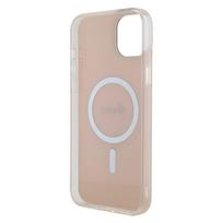 iphone 15 plus magsafe deklas - Guess "IML Iridescent MagSafe iPhone 15 Plus" Pink - 3 nuotrauka