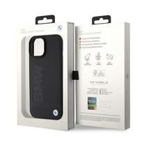iphone 13 14 dekliukai - BMW "Signature Logo Imprint iPhone 15" Black - 2 nuotrauka