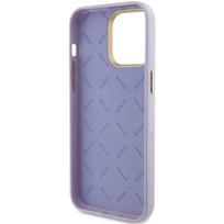 deklas iphone 15 pro guess - Guess "Glitter Full Wrapped Case iPhone 15 Pro" Lilac - 3 nuotrauka