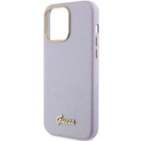 deklas iphone 15 pro guess - Guess "Glitter Full Wrapped Case iPhone 15 Pro" Lilac - 4 nuotrauka