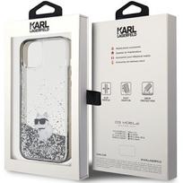 telefono deklas karl lagerfeld - Karl Lagerfeld "Liquid Glitter Choupette iPhone 15 Plus" Transparent - 2 nuotrauka
