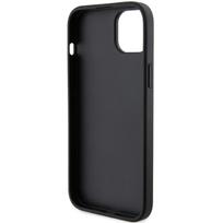 iphone 13 telefono deklas karl lagerfeld - Karl Lagerfeld "Saffiano Cardslot Karl & Choupette Metal Pin iPhone 15" Black - 3 nuotrauka