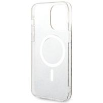 deklas iphone 15 pro guess - Guess "GUHMP15XH4STW IML 4G MagSafe Case for iPhone 15 Pro Max" Brown - 3 nuotrauka