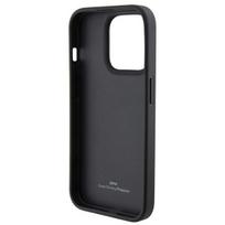 iphone 15 pro telefonai - BMW "BMHCP15XSLLBK Leather Hot Stamp iPhone 15 Pro Max" Black - 3 nuotrauka