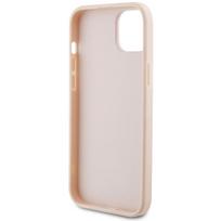 iphone 15 pin - Karl Lagerfeld "Quilted K Pattern iPhone 15 Plus" Pink - 3 nuotrauka