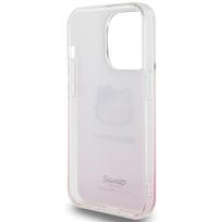 apple iphone 13 pink - Apple iPhone 13 Pro Hello Kitty dėklas IML Gradient Electrop Kitty Head (HKHCP13LHDGKEP) rožinės spalvos - 3 nuotrauka