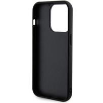 deklas guess iphone 13 pro max - Guess Sequin Script Metal dėklas iPhone 13 Pro Max - Juodas (Black) - 2 nuotrauka