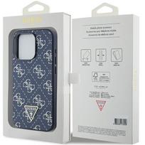iphone 15 pro blue - Apple iPhone 15 Pro Guess dėklas 4G Triangle Metal Logo (GUHCP15LPG4GPB) mėlynos spalvos - 2 nuotrauka