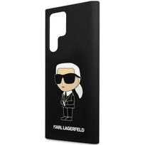 samsung galaxy s24 ultra case - Karl Lagerfeld "Silicone Ikonik Case for Samsung Galaxy S24 Ultra" Juodas (Black) - 4 nuotrauka