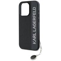 karl lagerfeld ikonik - Karl Lagerfeld "Saffiano Cardslots and Stand Monogram Ikonik Patch iPhone 15 Pro" - 4 nuotrauka