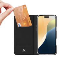 atverciami deklai iphone 16 pro - Dux Ducis "Skin Pro Case iPhone 16 Plus" Black - 13 nuotrauka