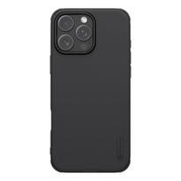 iphone deklas - Nillkin "Super Frosted PRO Back Cover iPhone 16 Pro" Black - 2 nuotrauka