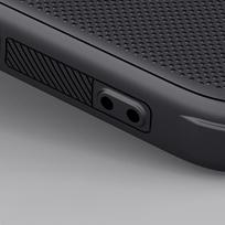 iphone deklas - Nillkin "Super Frosted PRO Back Cover iPhone 16 Pro" Black - 7 nuotrauka