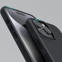 iphone deklas - Nillkin "Super Frosted PRO Back Cover iPhone 16 Pro" Black - 8 nuotrauka
