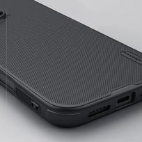 iphone deklas - Nillkin "Super Frosted PRO Back Cover iPhone 16 Pro" Black - 13 nuotrauka