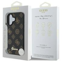 iphone 16 deklas guess - Guess "Peony Script MagSafe Case iPhone 16" Black - 2 nuotrauka