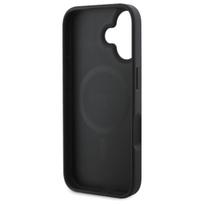 iphone 16 deklas guess - Guess "Peony Script MagSafe Case iPhone 16" Black - 3 nuotrauka
