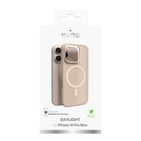 apple iphone 16 pro max magsafe - PURO iPhone 16 Pro Max silikoninis DAYLIGHT, pusiau skaidrus, smėlio sp/ PUIPC16P67DAYLBEG - 2 nuotrauka