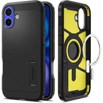 magsafe stovas - Spigen Tough Armor MAG iPhone 16 MagSafe black ACS0821 - 2 nuotrauka