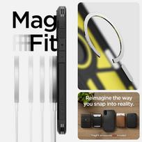 magsafe stovas - Spigen Tough Armor MAG iPhone 16 MagSafe black ACS0821 - 4 nuotrauka