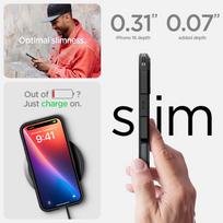 magsafe stovas - Spigen Tough Armor MAG iPhone 16 MagSafe black ACS0821 - 5 nuotrauka
