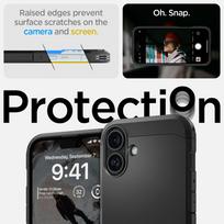 magsafe stovas - Spigen Tough Armor MAG iPhone 16 MagSafe black ACS0821 - 6 nuotrauka