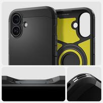 magsafe stovas - Spigen Tough Armor MAG iPhone 16 MagSafe black ACS0821 - 8 nuotrauka
