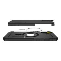 magsafe stovas - Spigen Tough Armor MAG iPhone 16 MagSafe black ACS0821 - 10 nuotrauka