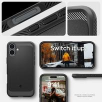 iphone 16 case - Spigen Rugged Armor MagSafe case for iPhone 16 black ACS08214 - 3 nuotrauka