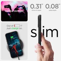 iphone 16 case - Spigen Rugged Armor MagSafe case for iPhone 16 black ACS08214 - 4 nuotrauka