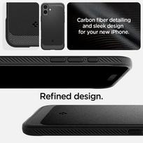 iphone 16 case - Spigen Rugged Armor MagSafe case for iPhone 16 black ACS08214 - 8 nuotrauka