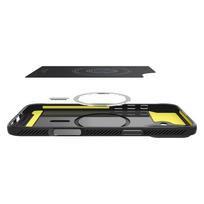 iphone 16 case - Spigen Rugged Armor MagSafe case for iPhone 16 black ACS08214 - 9 nuotrauka
