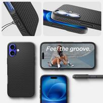 iphone air spigen - Spigen Liquid Air iPhone 16 black ACS08194 - 2 nuotrauka