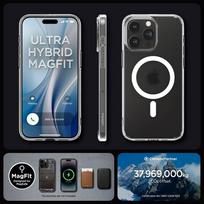 apple iphone 3 telefonas - Spigen Ultra Hybrid MAG iPhone 16 Pro MagSafe clear ACS08133 - 9 nuotrauka