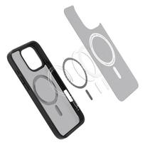 spigen ultra hybrid 16 max pro - Spigen Ultra Hybrid MAG iPhone 16 Pro Max MagSafe frost black - 4 nuotrauka