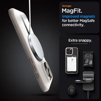 iphone 16 pro natural - Spigen Ultra Hybrid MAG iPhone 16 Pro Max MagSafe titanium ACS08382 - 4 nuotrauka