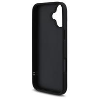 iphone 16 deklas guess - Guess Quilted Metal Logo Case for Apple iPhone 16 Plus - Juodas (Black) - 3 nuotrauka