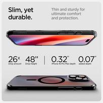 t 16 - Spigen ULTRA HYBRID "T" MAGSAFE IPHONE 16 PRO MAX FROST BLACK ACS08507 - 2 nuotrauka