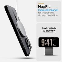 t 16 - Spigen ULTRA HYBRID "T" MAGSAFE IPHONE 16 PRO MAX FROST BLACK ACS08507 - 4 nuotrauka