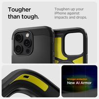 t 16 - Spigen TOUGH ARMOR "T" MAGSAFE IPHONE 16 PRO MAX BLACK ACS08503 - 4 nuotrauka