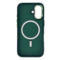 samsung galaxy s24 fe deklas - Wozinsky Skystas Silikoninis Dėklas MagSafe Samsung Galaxy S24 FE - Žalias (Green) - 7 nuotrauka