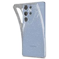 galaxy s25 deklas - Spigen "Liquid Crystal Glitter Galaxy S25 Ultra" Crystal Quartz - 6 nuotrauka