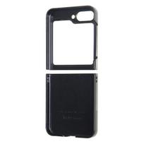 z flip6 - Audi "Synthetic Leather MagSafe Galaxy Z Flip 6" Black - 4 nuotrauka