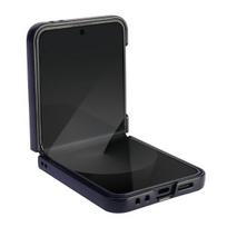z flip6 - Audi "Synthetic Leather MagSafe Galaxy Z Flip 6" Black - 5 nuotrauka