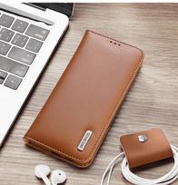 flip telefonai - Dux Ducis "Hivo Case with Flip and RFID Protection Galaxy S25 Edge" Brown - 2 nuotrauka