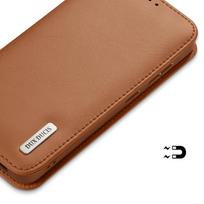 flip telefonai - Dux Ducis "Hivo Case with Flip and RFID Protection Galaxy S25 Edge" Brown - 6 nuotrauka
