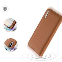 flip telefonai - Dux Ducis "Hivo Case with Flip and RFID Protection Galaxy S25 Edge" Brown - 7 nuotrauka
