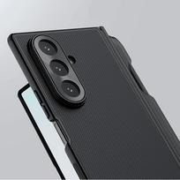 su samsung galaxy - Nillkin "Super Frosted FOLD Magnetic Pen Slot Back Cover for Samsung Galaxy Z Fold 7" Juodas (Black) - 14 nuotrauka