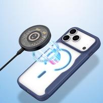 iphone 17 pro max deklas melynas - Dėklas Dux Ducis Skin X Pro skirtas Apple iPhone 17 Pro Max, suderinmas su MagSafe – mėlynos spalvos - 3 nuotrauka